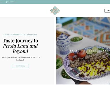 Kabab Al Bastakiah UAE Restaurant Website Design